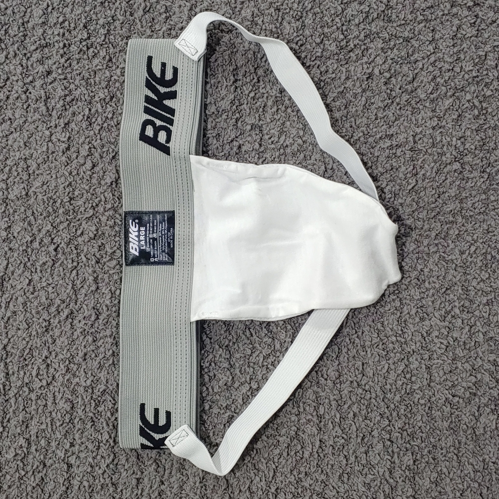 Bike Boys Teen Cotton Jockstrap w/cup holder NWT